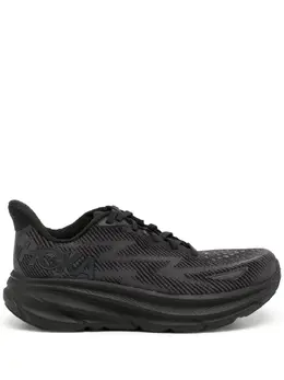 Hoka One One: Чёрные кроссовки 