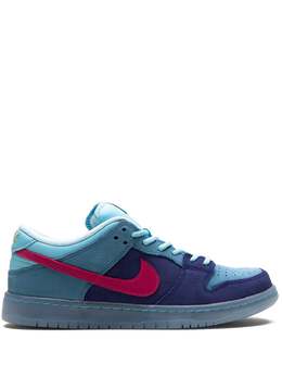 Nike: Голубые кроссовки  SB Dunk Low