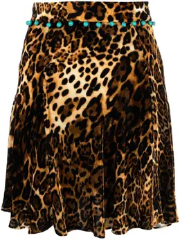 Roberto Cavalli: Юбка с принтом 