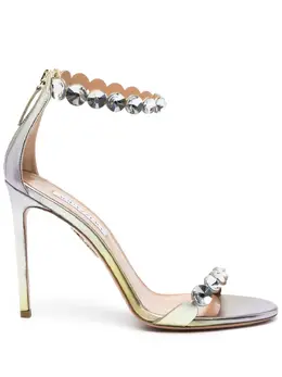 Aquazzura: Жёлтые сандалии  Tequila