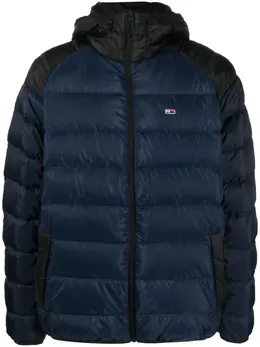 Tommy Jeans: Синяя куртка 