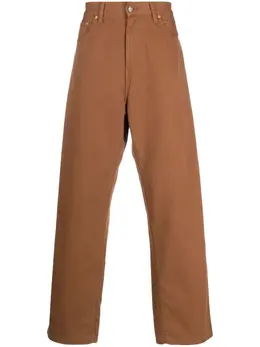 Carhartt WIP: Коричневые джинсы 