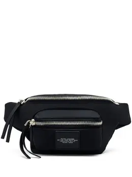 Marc Jacobs: Чёрная поясная сумка  The