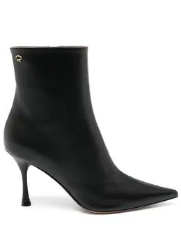 Gianvito Rossi: Чёрные ботинки 
