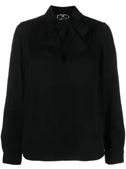 Elisabetta Franchi: Чёрный шарф 