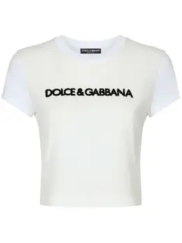 Dolce & Gabbana: Футболка  T стрейч