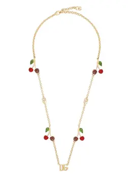Dolce & Gabbana: Колье  Crystal