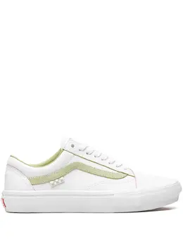 Vans: Белые кроссовки  Skate Old Skool