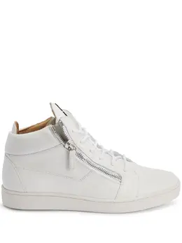 Giuseppe Zanotti: Белые кроссовки  Kriss
