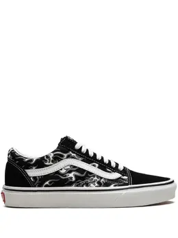 Vans: Чёрные кроссовки  Old Skool