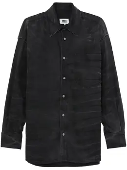 MM6 Maison Margiela: Рубашка с длинным рукавом 
