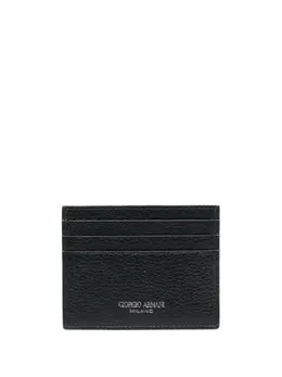 Giorgio Armani: Чёрный картхолдер 