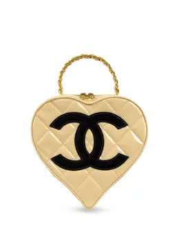 CHANEL Pre-Owned: Бежевая сумка 