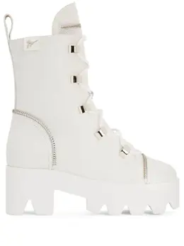 Giuseppe Zanotti: Белые ботинки  Juliett