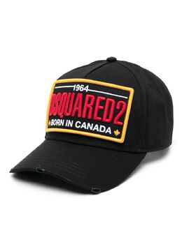 Dsquared2: Чёрная кепка  Born in Canada