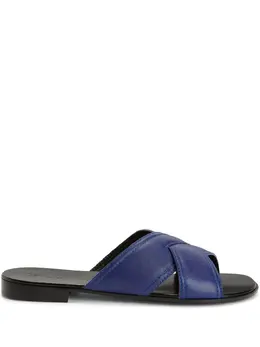 Giuseppe Zanotti: Синие мокасины 