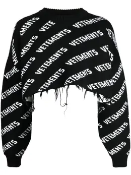 VETEMENTS: Трикотажный свитер 