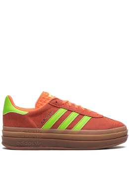 adidas: Оранжевые кроссовки  Gazelle