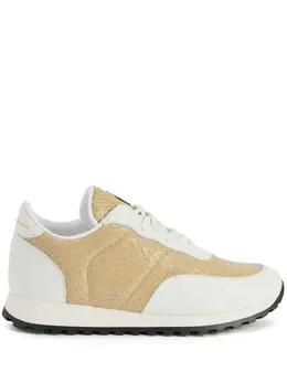 Giuseppe Zanotti: Бежевые кроссовки  Jimi Running