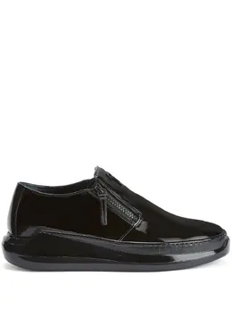 Giuseppe Zanotti: Чёрные кроссовки  Conley