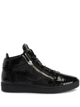 Giuseppe Zanotti: Чёрные кроссовки  Kriss