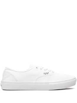 Vans: Белые кроссовки  Authentic
