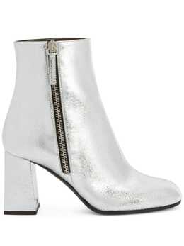 Giuseppe Zanotti: Серебристые ботинки 