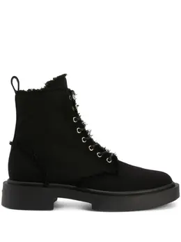 Giuseppe Zanotti: Чёрные ботинки  Adric