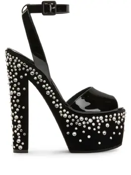 Giuseppe Zanotti: Чёрные сандалии 