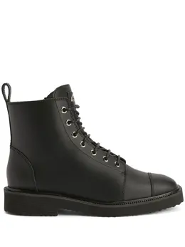 Giuseppe Zanotti: Чёрные ботинки  Thora