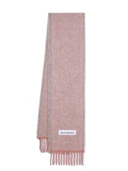 Acne Studios: Розовый шарф 