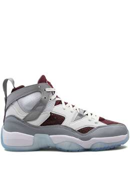 Jordan: Бордовые кроссовки  Jumpman