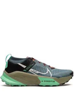 Nike: Зелёные кроссовки  Trail