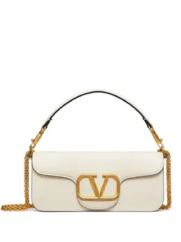 Valentino Garavani: Бежевая сумка 