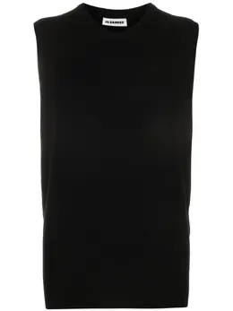 Jil Sander: Топ без рукава 