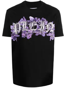 Philipp Plein: Футболка с принтом 