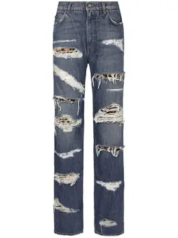 Dolce & Gabbana: Рваные джинсы 
