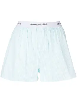 Sporty & Rich: Шорты в полоску 