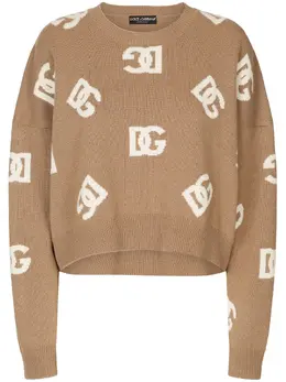 Dolce & Gabbana: Свитер  DG из шерсти