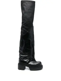 Rick Owens: Чёрные ботинки 