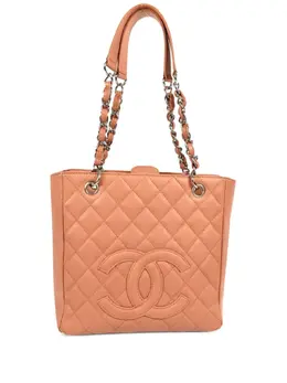 CHANEL Pre-Owned: Розовая сумка-шоппер 