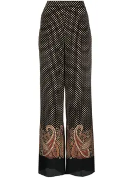 ETRO: Брюки с принтом 