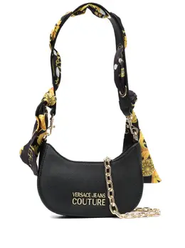 Versace Jeans Couture: Чёрная сумка 