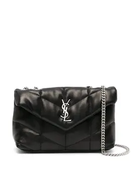 Saint Laurent: Чёрная сумка 
