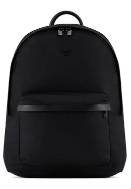 EMPORIO ARMANI: Чёрный рюкзак 