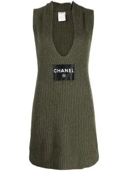 CHANEL Pre-Owned: Платье без рукава 