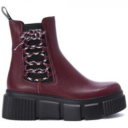 Pollini: Бордовые ботинки 