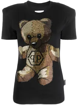 Philipp Plein: Футболка  Crystal со стразами