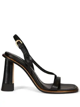 ETRO: Чёрные сандалии 