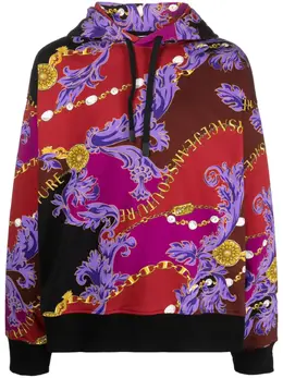 Versace Jeans Couture: Толстовка с принтом 